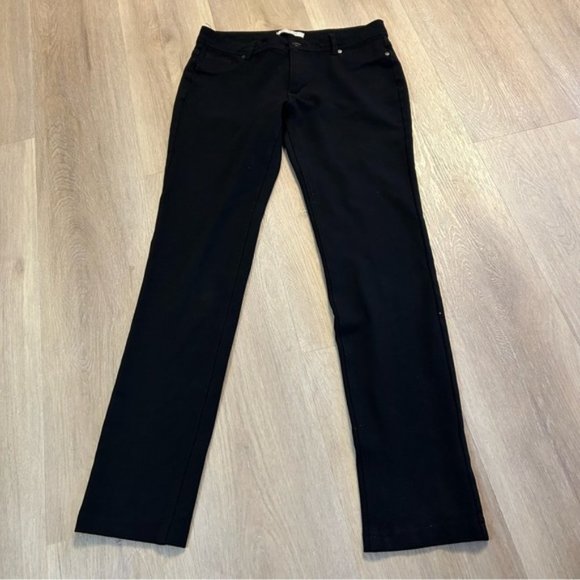 Active USA 5 Pockets Skinny Ponte Pants black - Picture 10 of 10